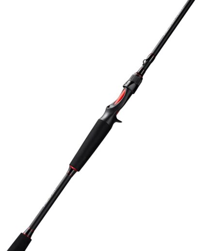 Fishing Rod,  Carbon r & Spinning Rod, High Sensitive Lightweight Fishing Casting Rod, Zirconium Oxide Rings, 2 Pieces Rod